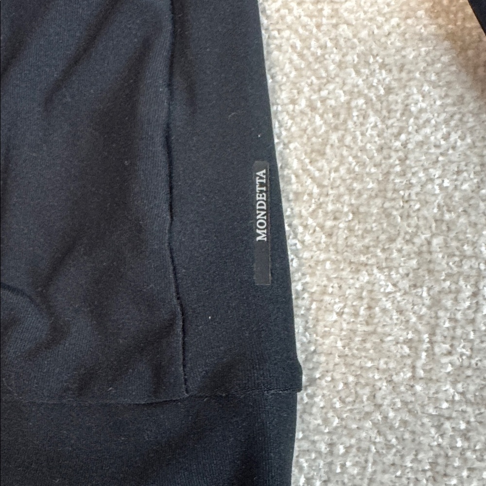 Mondetta Black Fitted Jacket Size Small - image 3